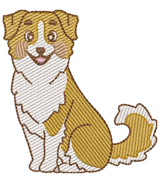 Matriz de Bordado Australian Shepherd